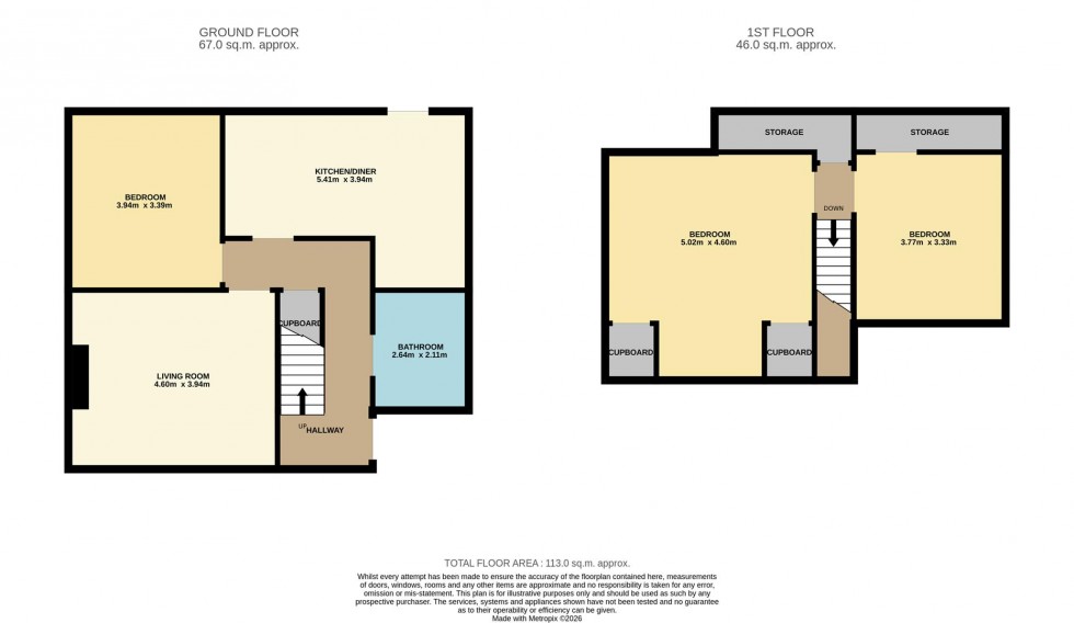 Floorplan for Sherbrook Crescent, Dundee