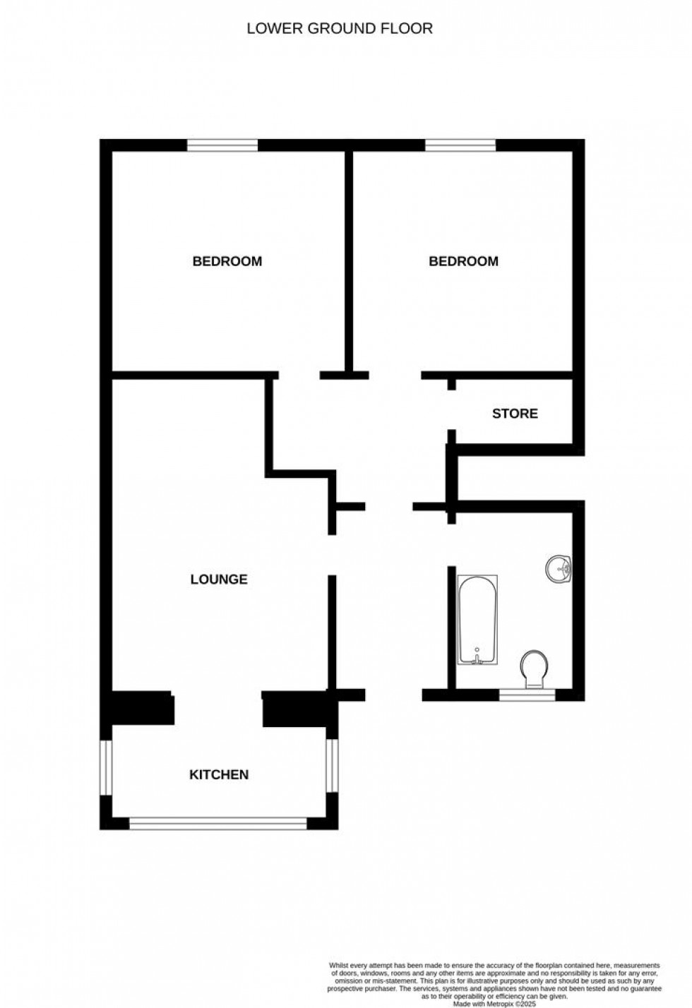 Floorplan for King Street, Broughty Ferry, Dundee