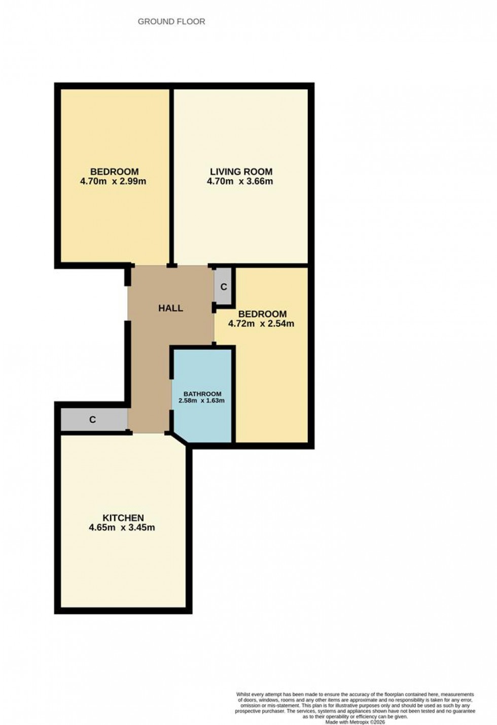 Floorplan for Forfar Road, Dundee