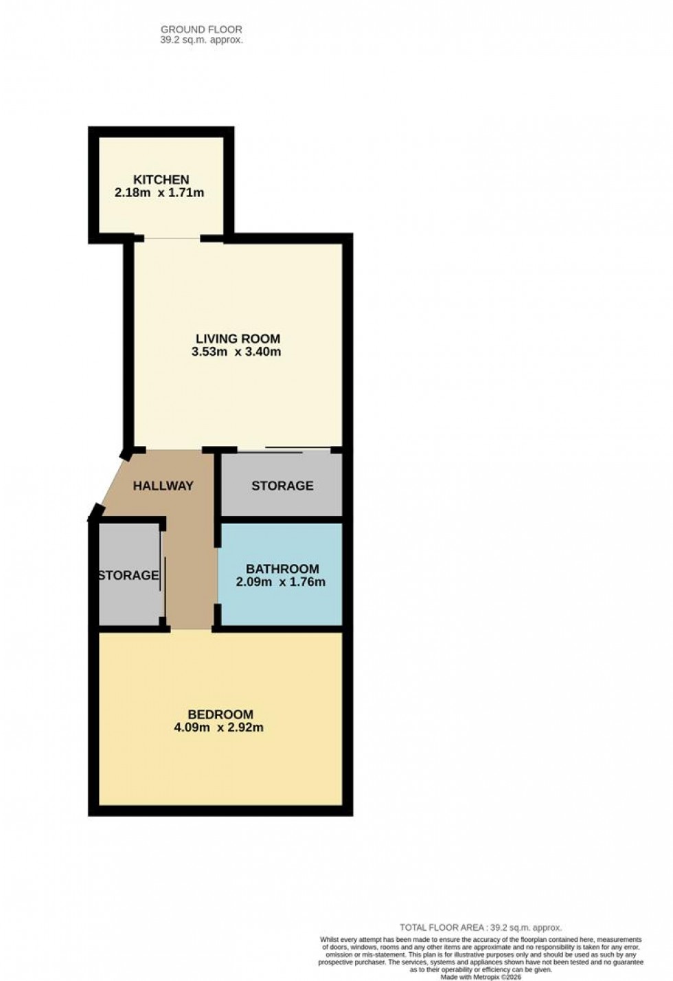 Floorplan for Taylors Lane, Dundee