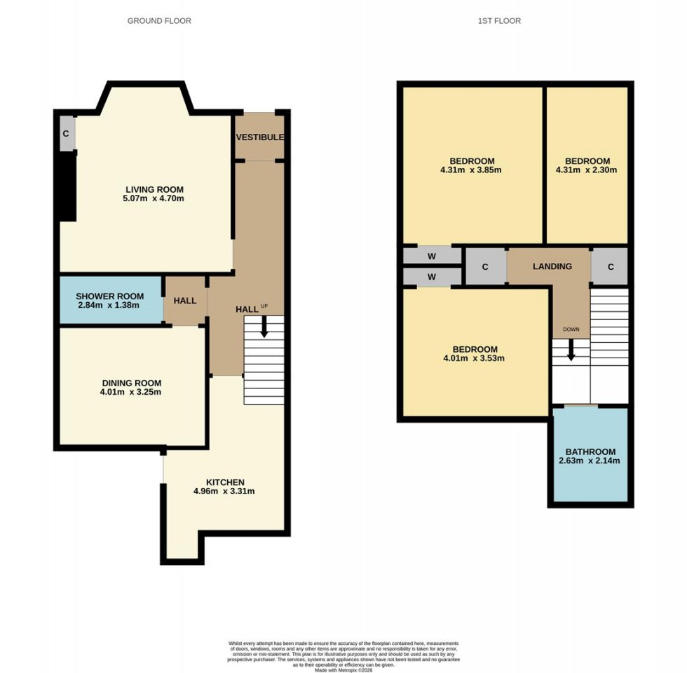 Floorplan for Queen Street, Broughty Ferry, Dundee