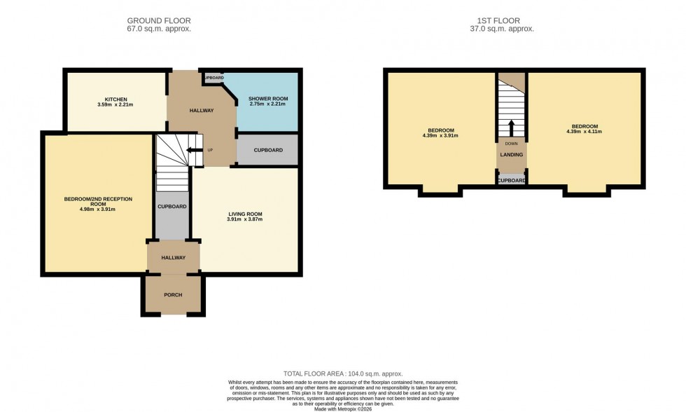 Floorplan for Craigton, Kirriemuir