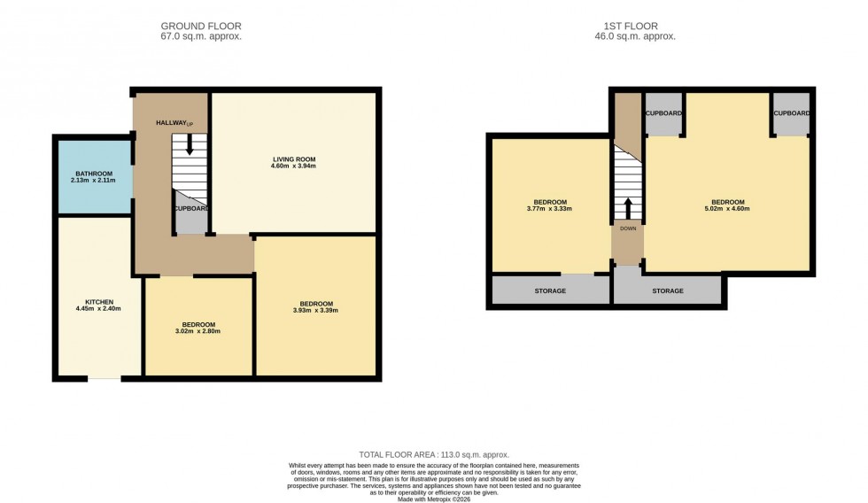 Floorplan for Sutherland Crescent, Dundee