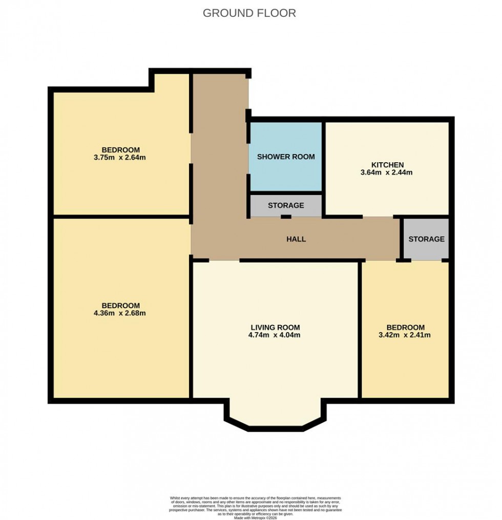 Floorplan for Perth Road, Dundee