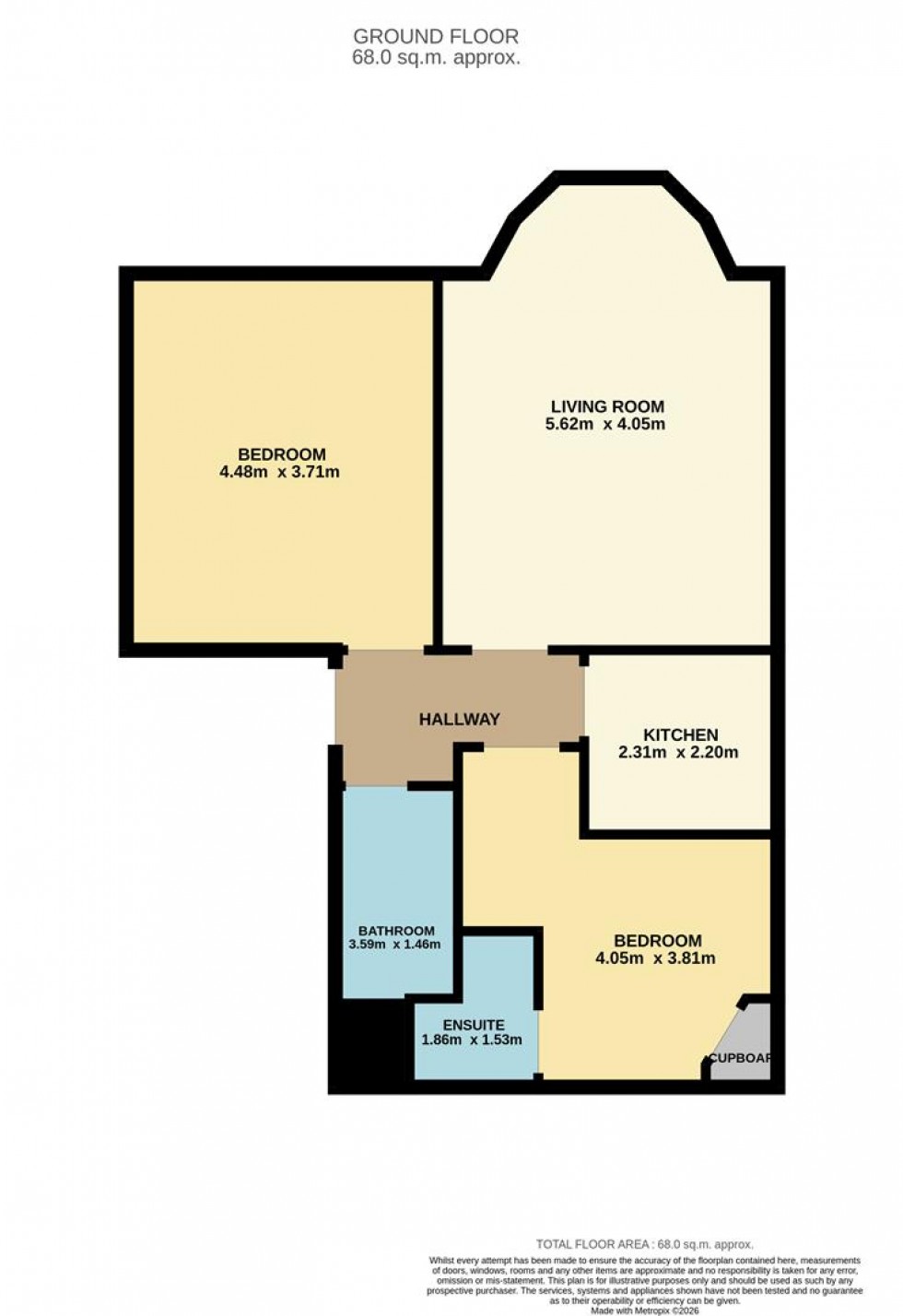 Floorplan for Nelson Street, Dundee