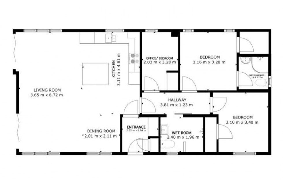 Floorplan for Kinloch, Blairgowrie