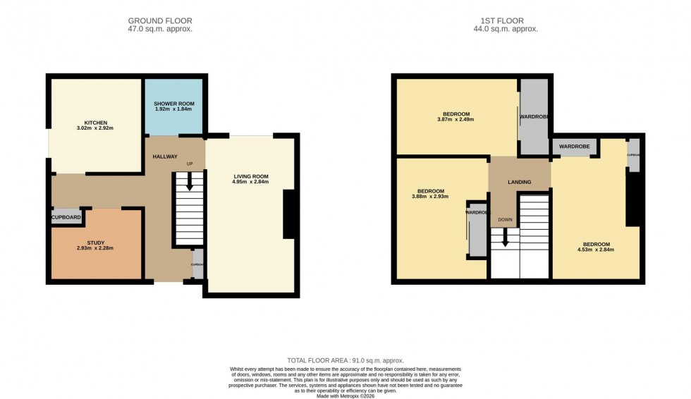 Floorplan for Blacklock Crescent, Dundee