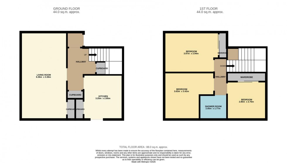 Floorplan for Craigiebarn Road, Dundee
