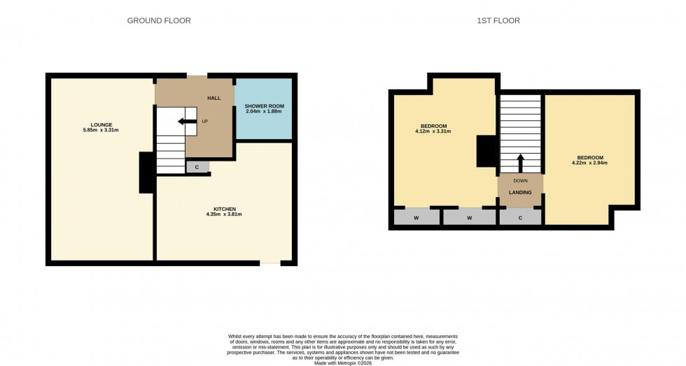 Floorplan for Kinloch Place, Meigle, Blairgowrie