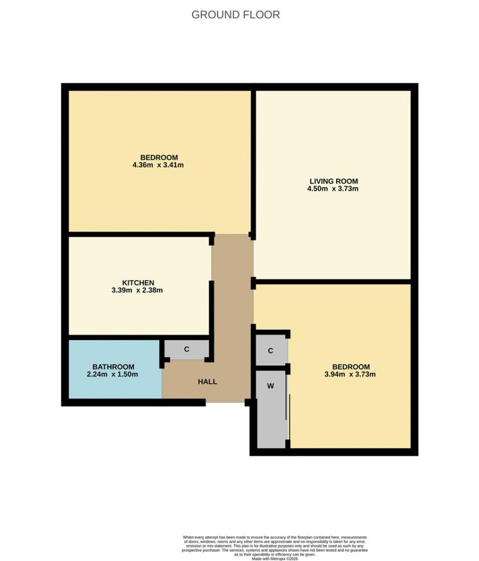 Floorplan for Forebank Road, Dundee